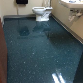Restroom tile after image